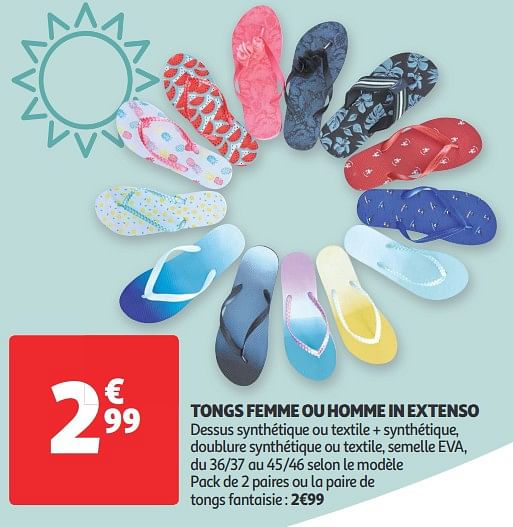 Auchan tong hot sale