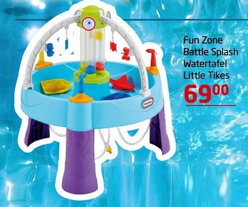 little tikes battle splash watertafel