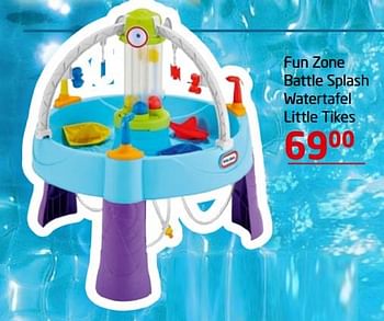 Promoties Fun zone battle splash watertafel little tikes - Little Tikes - Geldig van 17/06/2019 tot 30/06/2019 bij Vavantas