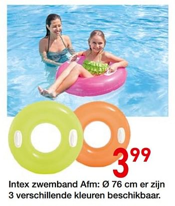 Promoties Intex zwemband - Intex - Geldig van 17/06/2019 tot 30/06/2019 bij Vavantas