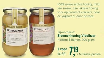 Promoties Bloemenhoning vloeibaar - Huismerk - Holland & Barrett - Geldig van 17/06/2019 tot 14/07/2019 bij Holland & Barret