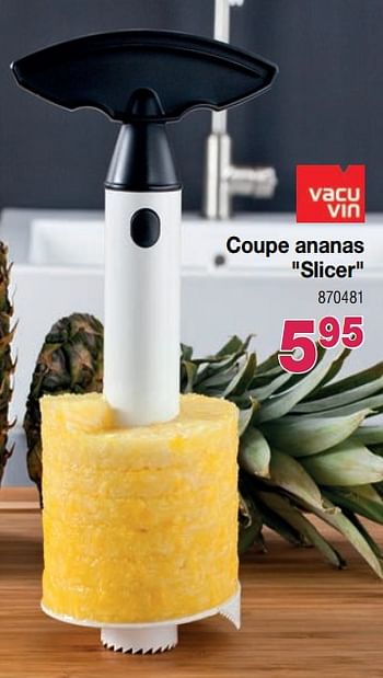 Vacuvin Coupe-ananas Blanc