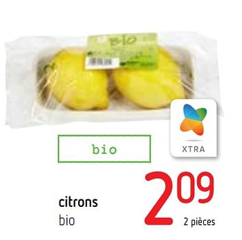 Promotions Citrons - Produit Maison - Spar Retail - Valide de 20/06/2019 à 03/07/2019 chez Spar (Colruytgroup)