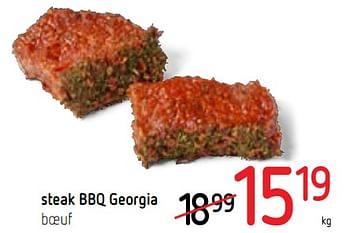 Promoties Steak bbq georgia b - Huismerk - Spar Retail - Geldig van 20/06/2019 tot 03/07/2019 bij Spar (Colruytgroup)