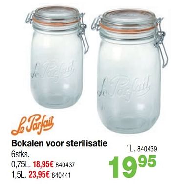 Promoties Bokalen voor sterilisatie - Huismerk - Home & Co - Geldig van 17/06/2019 tot 31/08/2019 bij Home & Co