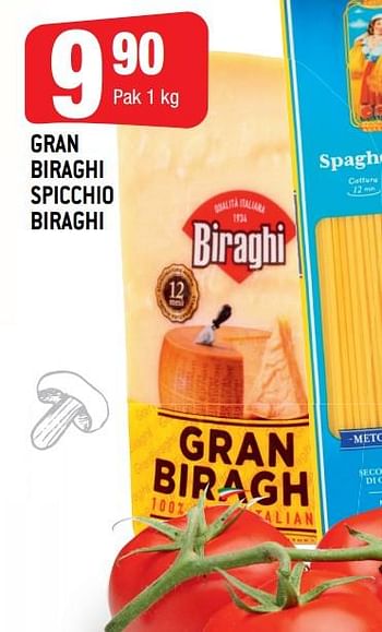 Promoties Gran biraghi spicchio biraghi - Biraghi - Geldig van 26/06/2019 tot 02/07/2019 bij Smatch