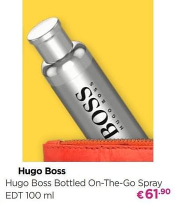 Promoties Hugo boss hugo boss bottled on-the-go spray edt - Hugo Boss - Geldig van 01/06/2019 tot 30/06/2019 bij ICI PARIS XL