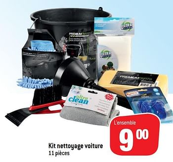 Promoties Kit nettoyage voiture - Huismerk - Match - Geldig van 26/06/2019 tot 23/07/2019 bij Match