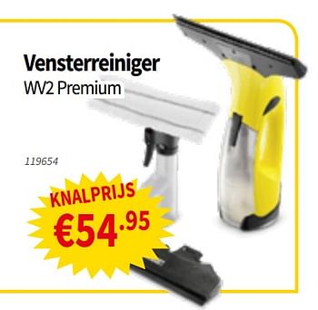 Promoties Vensterreiniger wv2 premium - Kärcher - Geldig van 20/06/2019 tot 03/07/2019 bij Cevo Market