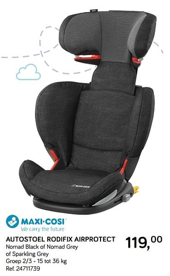 Promoties Autostoel rodifix airprotect - Maxi-cosi - Geldig van 25/06/2019 tot 23/07/2019 bij Supra Bazar