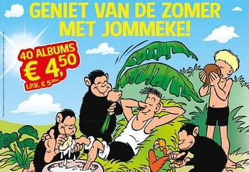 Promoties Geniet van de zomer met jommeke 40 albums - Huismerk - Supra Bazar - Geldig van 25/06/2019 tot 23/07/2019 bij Supra Bazar