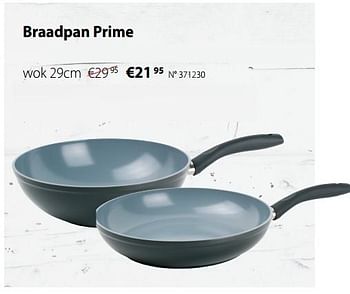 Promoties Braadpan prime wok - Huismerk - Unikamp - Geldig van 23/06/2019 tot 21/07/2019 bij Unikamp