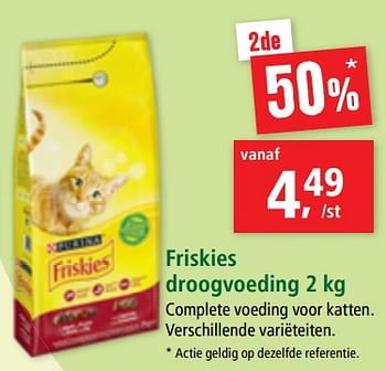 Promoties Friskies droogvoeding - Purina - Geldig van 03/07/2019 tot 10/07/2019 bij Maxi Zoo