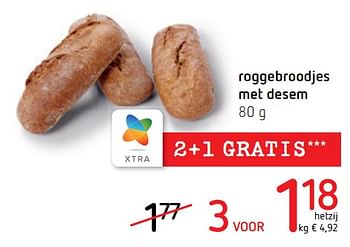Promoties Roggebroodjes met desem - Huismerk - Spar Retail - Geldig van 04/07/2019 tot 17/07/2019 bij Spar (Colruytgroup)