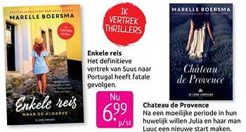Promoties Ik vertrek thrillers - Huismerk - Boekenvoordeel - Geldig van 30/06/2019 tot 28/07/2019 bij BoekenVoordeel