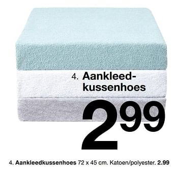 Promotions Aankleedkussenhoes - Produit maison - Zeeman  - Valide de 29/06/2019 à 31/12/2019 chez Zeeman