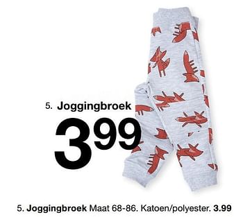 Promoties Joggingbroek - Huismerk - Zeeman  - Geldig van 29/06/2019 tot 31/12/2019 bij Zeeman