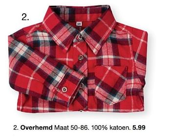 Promoties Overhemd - Huismerk - Zeeman  - Geldig van 29/06/2019 tot 31/12/2019 bij Zeeman