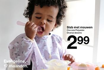 Promoties Slab met mouwen - Huismerk - Zeeman  - Geldig van 29/06/2019 tot 31/12/2019 bij Zeeman