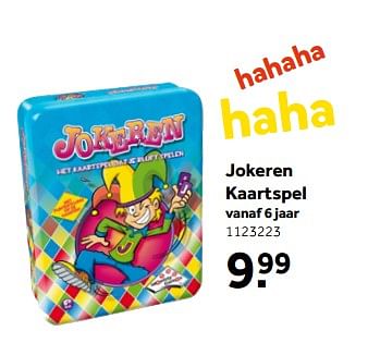 Promoties Jokeren kaartspel - Identity Games - Geldig van 01/07/2019 tot 28/07/2019 bij Intertoys