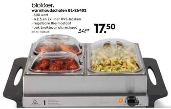 Mevrouw Nietje Christendom Huismerk - Blokker Warmhoudschalen bl-26402 - Promotie bij Blokker