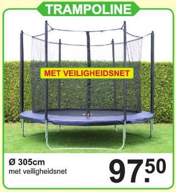 Inferieur veiling Tutor Huismerk - Van Cranenbroek Trampoline - Promotie bij Van Cranenbroek