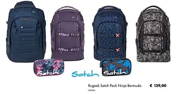 Promoties Rugzak satch pack ninja bermuda - Satch - Geldig van 01/08/2019 tot 31/08/2019 bij Multi Bazar