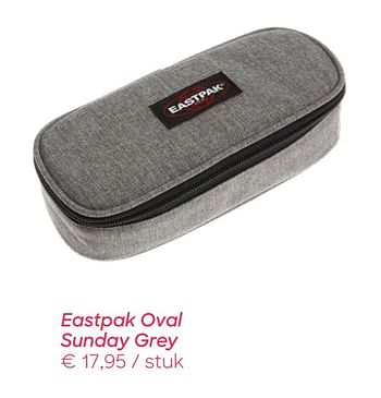 Promoties Eastpak oval sunday grey - Eastpak - Geldig van 03/07/2019 tot 08/09/2019 bij Ava