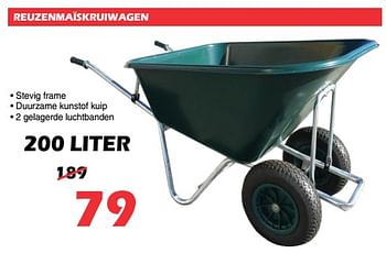 Promoties Reuzenmaïskruiwagen - Huismerk - Itek - Geldig van 28/06/2019 tot 31/07/2019 bij Itek