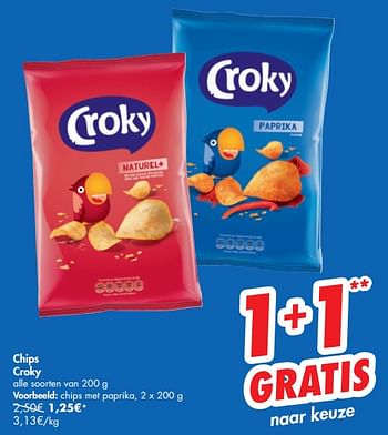 Promotions Chips croky - Croky - Valide de 10/07/2019 à 19/07/2019 chez Carrefour