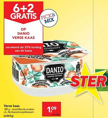 Promoties Verse kaas - Danio - Geldig van 17/07/2019 tot 30/07/2019 bij Makro