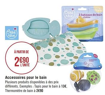 Promotion Geant Casino Accessoires Pour Le Bain Bebe Reve Bebe Grossesse Valide Jusqua 4 Promobutler