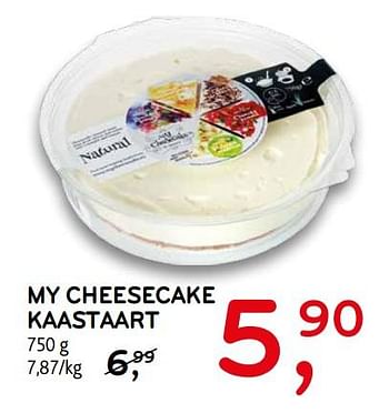 Promoties My cheesecake kaastaart - Huismerk - C&B - Geldig van 10/07/2019 tot 23/07/2019 bij C&B