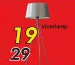 Promoties Vloerlamp - Huismerk - Belga Meubel - Geldig van 03/07/2019 tot 31/07/2019 bij Belga Meubelen