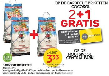 Promoties Barbecue briketten - Cocosol - Geldig van 24/07/2019 tot 12/08/2019 bij BricoPlanit