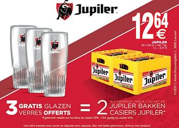 Promotions Jupiler - Jupiler - Valide de 16/07/2019 à 22/07/2019 chez Cora