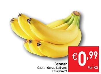 Promotions Bananen - Produit maison - Intermarche - Valide de 16/07/2019 à 21/07/2019 chez Intermarche