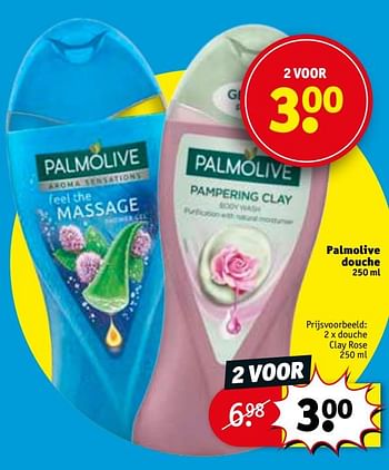 Promoties Palmolive douche douche clay rose - Palmolive - Geldig van 16/07/2019 tot 21/07/2019 bij Kruidvat