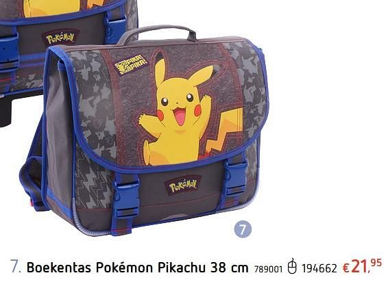 Boekentas pokemon best sale