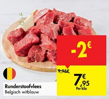 Promoties Runderstoofvlees - Huismerk - Carrefour  - Geldig van 17/07/2019 tot 23/07/2019 bij Carrefour