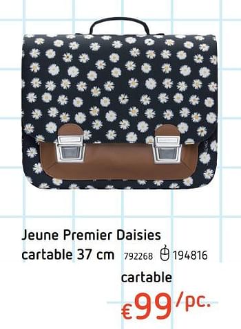 Promotions Jeune premier daisies cartable - Jeune Premier - Valide de 25/07/2019 à 04/09/2019 chez Dreamland