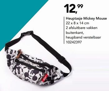 Promotions Heuptasje mickey mouse - Mickey Mouse - Valide de 19/07/2019 à 08/09/2019 chez Bristol