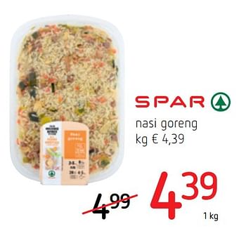 Promoties Nasi goreng - Spar - Geldig van 18/07/2019 tot 31/07/2019 bij Spar (Colruytgroup)