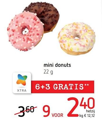 Promoties Mini donuts - Huismerk - Spar Retail - Geldig van 18/07/2019 tot 31/07/2019 bij Spar (Colruytgroup)