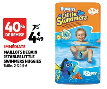 Promotion Auchan Ronq Maillots De Bain Jetables Little Swimmers Huggies Huggies Bebe Et Grossesse Valide Jusqua 4 Promobutler