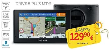 Promotions Garmin drive 5 plus mt-s - Garmin - Valide de 11/07/2019 à 18/08/2019 chez Auto 5