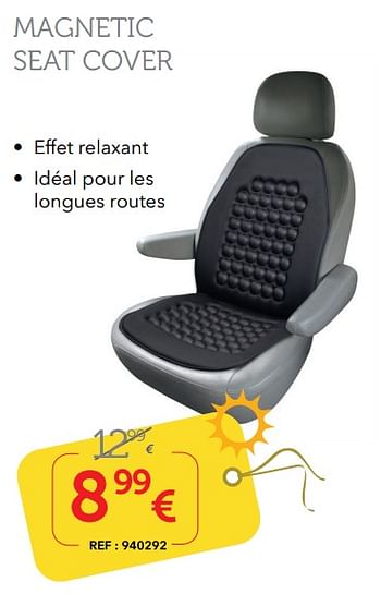 Promotions Magnetic seat cover - Produit maison - Auto 5  - Valide de 11/07/2019 à 18/08/2019 chez Auto 5