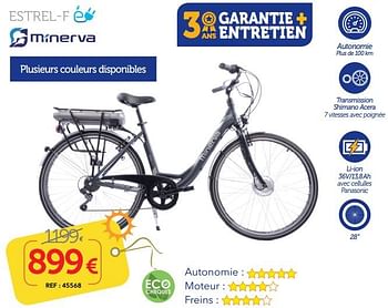 Promotions Minerva estrel-f - Minerva - Valide de 11/07/2019 à 18/08/2019 chez Auto 5