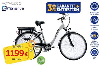 Promotions Voyager c - Minerva - Valide de 11/07/2019 à 18/08/2019 chez Auto 5