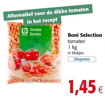 Promoties Boni selection tomaten - Boni - Geldig van 17/07/2019 tot 30/07/2019 bij Colruyt